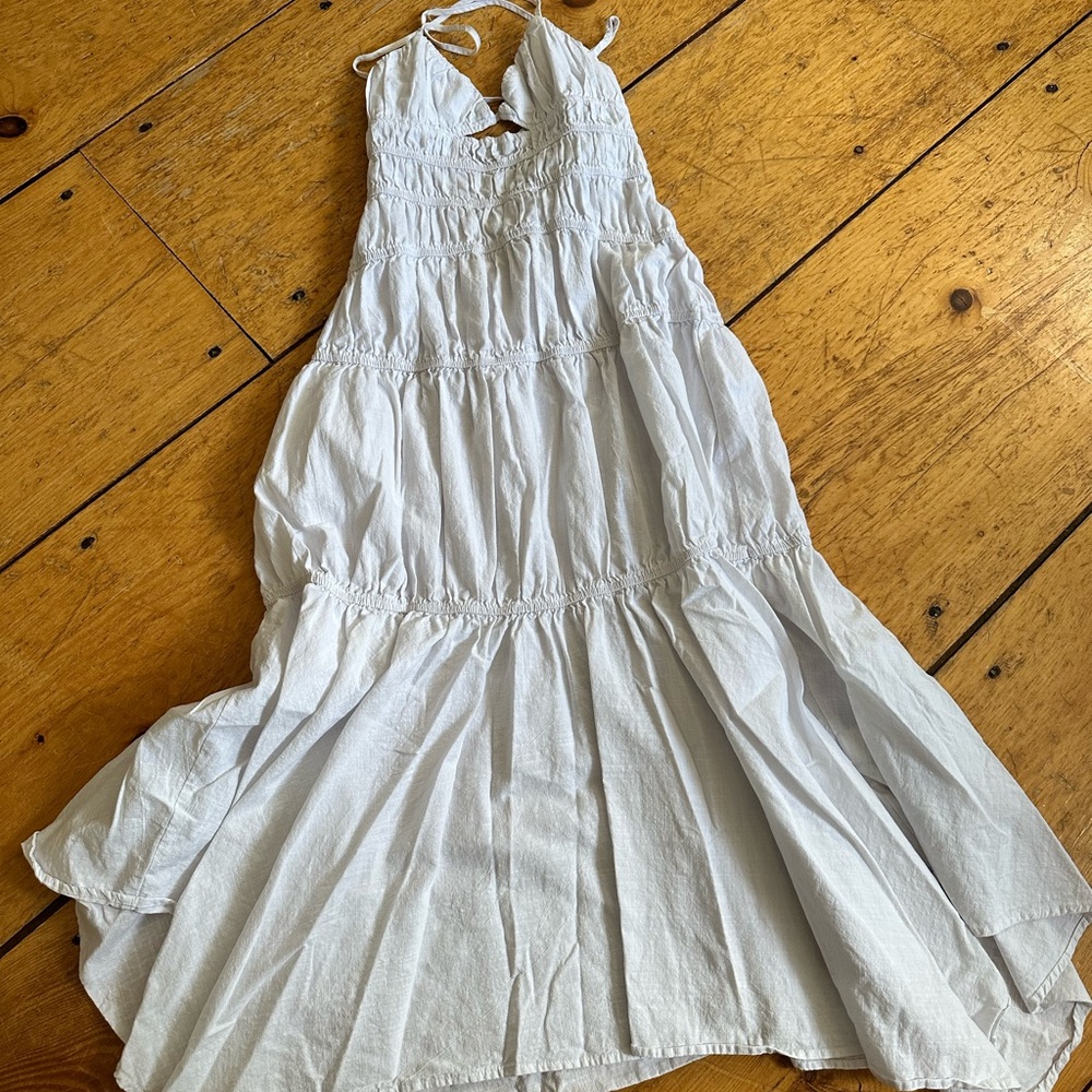 Elegant White Maxi Dress